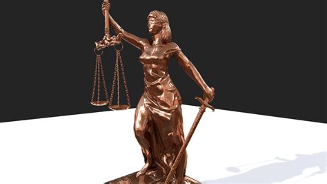 lady justice 3d model free